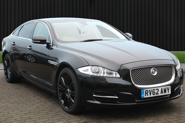 Black Used 2012 Jaguar XJ Luxury Sedan | £8,485 (Good price) - Image 1/1