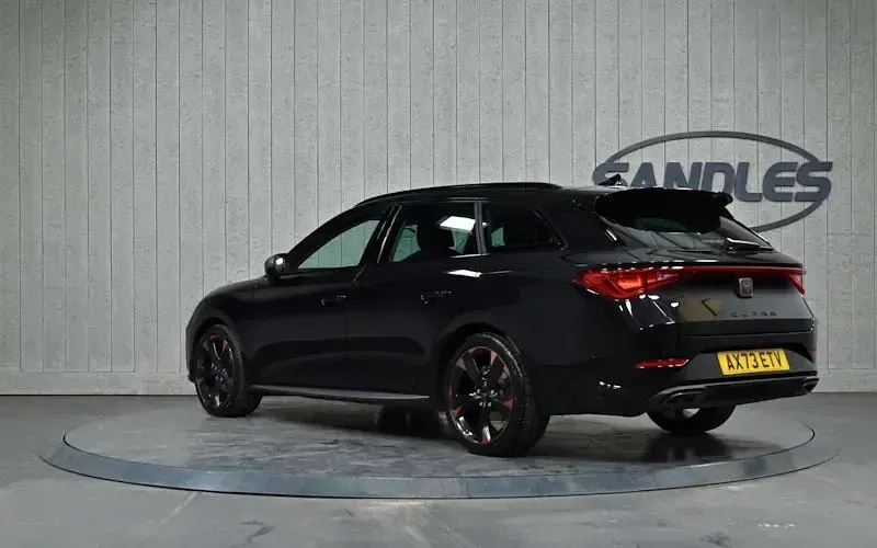 Used Cupra Leon 150 HP (110 kW) 2023 Black Estate