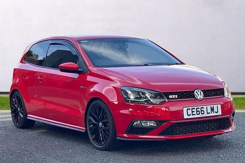Red Used 2016 VW Polo GTI Hatchback | £10,995 (Fair price) - Image 1/4