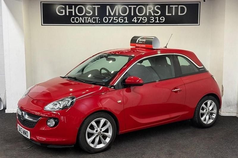 Used Vauxhall Adam Jam 70 HP (51 kW) 2013 Red Hatchback