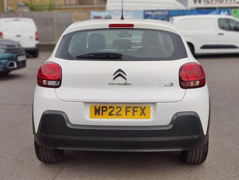 White Used 2022 Citroën C3 PureTech Hatchback | £11,600 (Fair price) - Image 1/4
