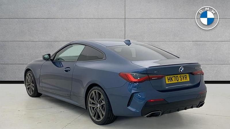 Used BMW M440 M Sport 369 HP (271 kW) 2021 Blue Sedan