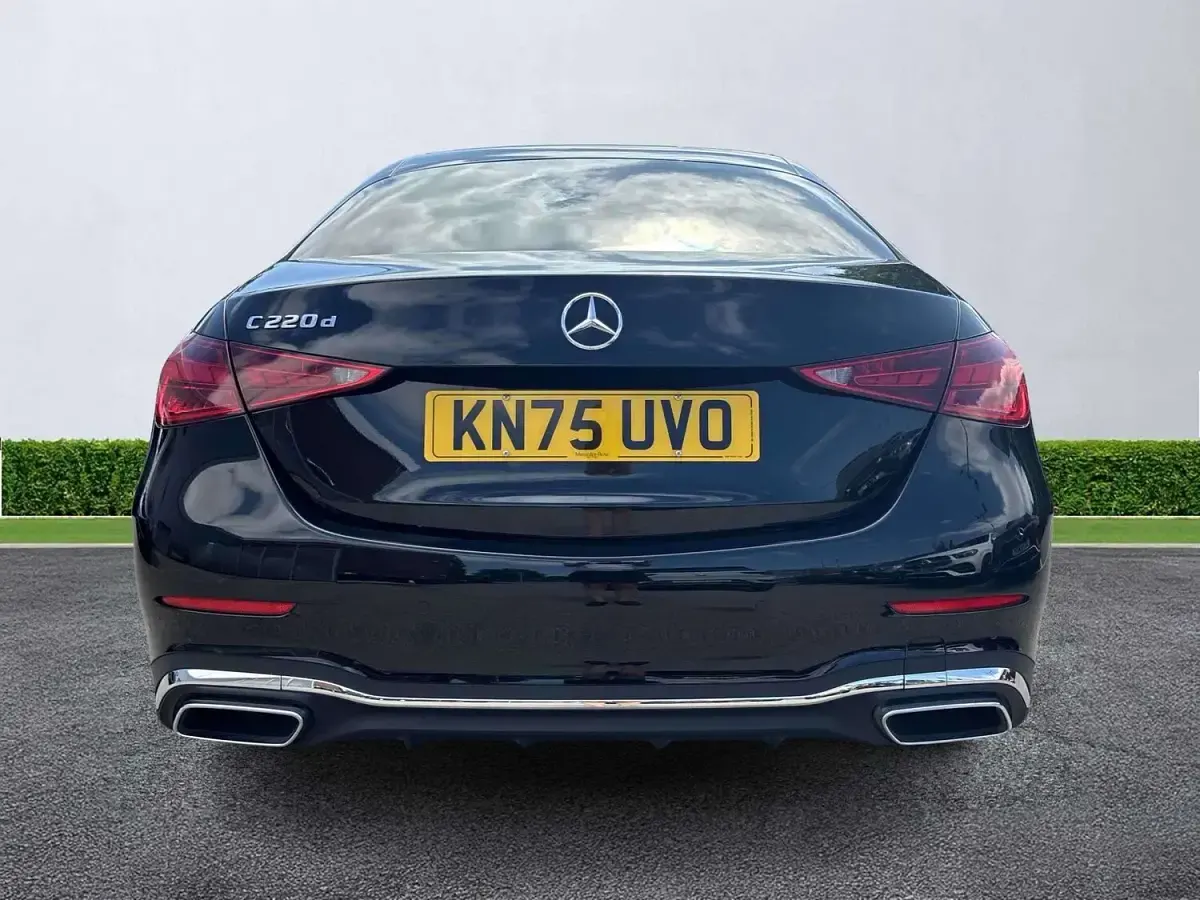 Used Mercedes C220 AMG line 2025 Black Sedan
