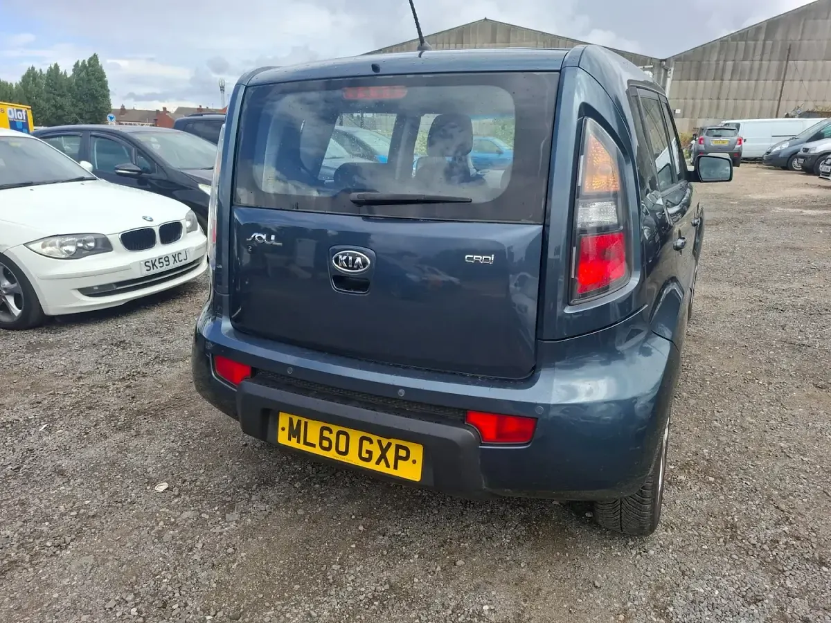 Used Kia Soul 126 HP (92 kW) 2010 Blue SUV