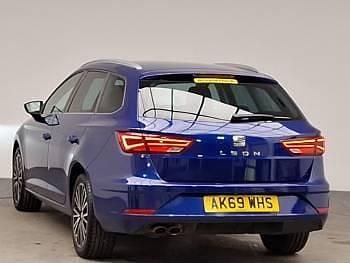 Used Seat Leon XCELLENCE Lux 150 HP (110 kW) 2020 Blue Estate