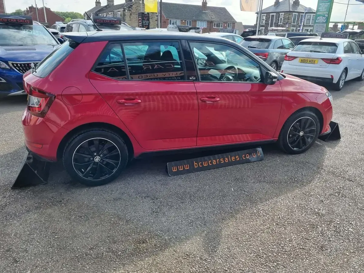 Used Skoda Fabia Monte Carlo 95 HP (69 kW) 2020 Red Hatchback