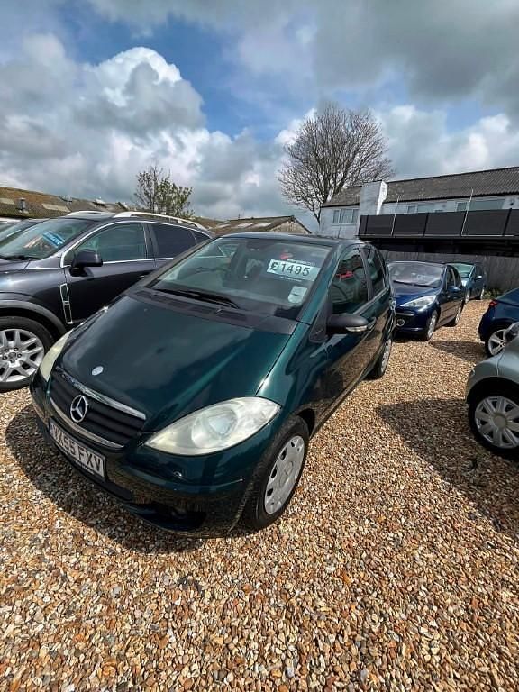 Used Mercedes A150 Classic 94 HP (69 kW) 2005 Green Hatchback