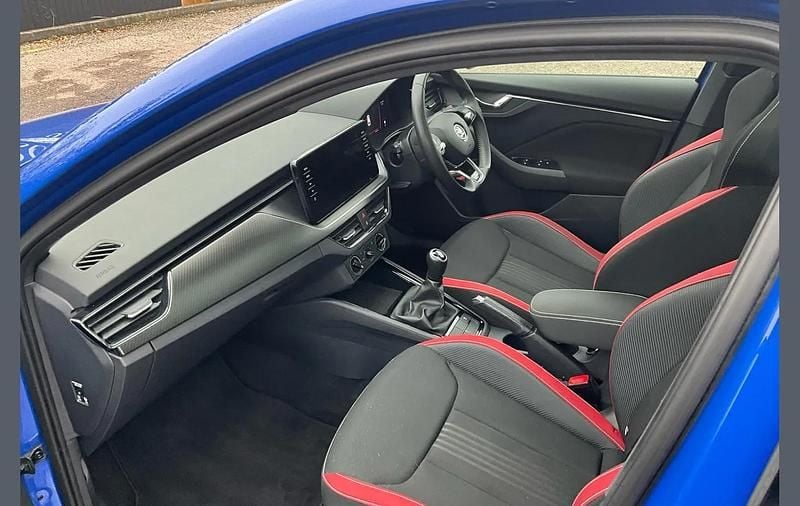 Used Skoda Scala Monte Carlo 108 HP (79 kW) 2022 Blue Hatchback