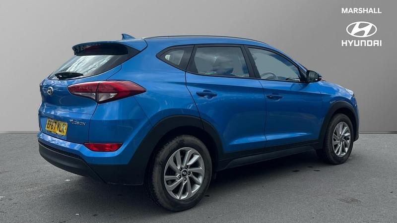 Used Hyundai Tucson SE 132 HP (97 kW) 2017 Blue SUV