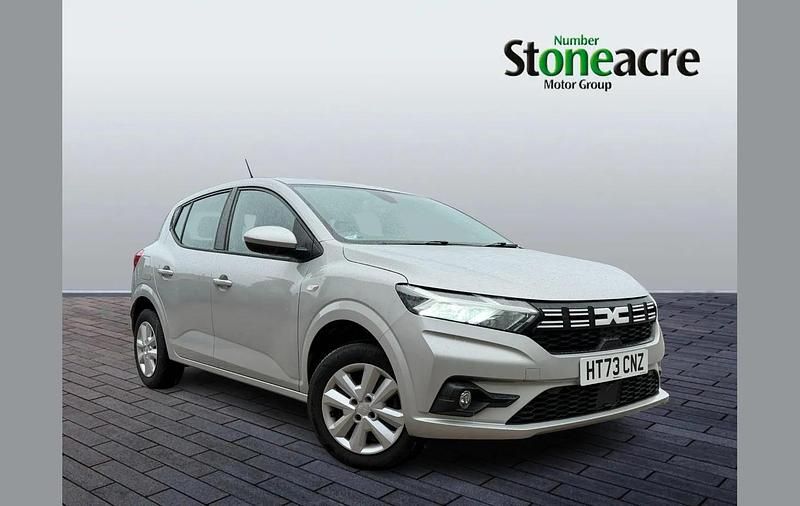 Grey Used 2023 Dacia Sandero Expression Hatchback | £9,495 (Good price) - Image 1/4