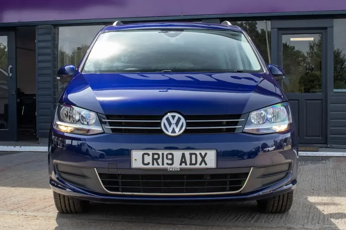 Used VW Sharan SE 150 HP (110 kW) 2019 Blue MPV