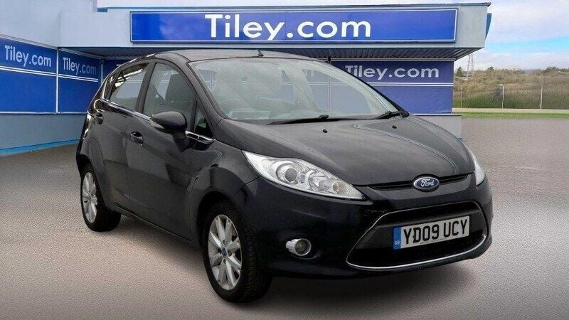Black Used 2009 Ford Fiesta Zetec Hatchback | £3,990 (A bit pricey) - Image 1/2