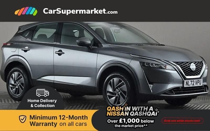 Grey Used 2022 Nissan Qashqai Acenta Premium SUV | £13,797 (Good price) - Image 1/3