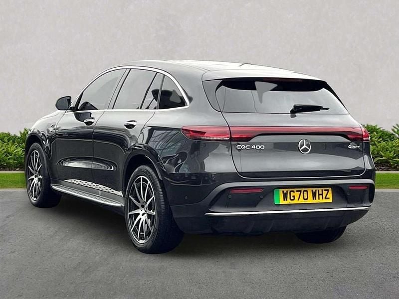 Used Mercedes EQC400 AMG line 300 kW (408 HP) 2020 Grey SUV