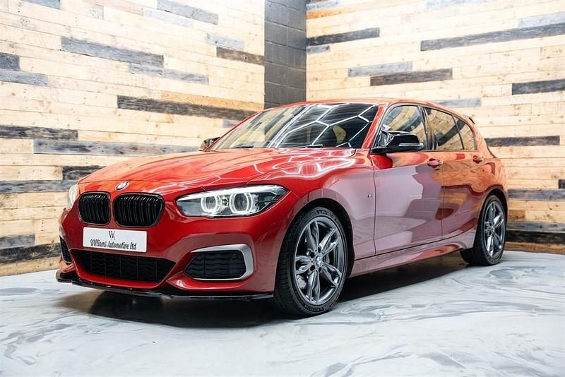 Used BMW M140 M Sport 429 HP (315 kW) 2017 Red Hatchback
