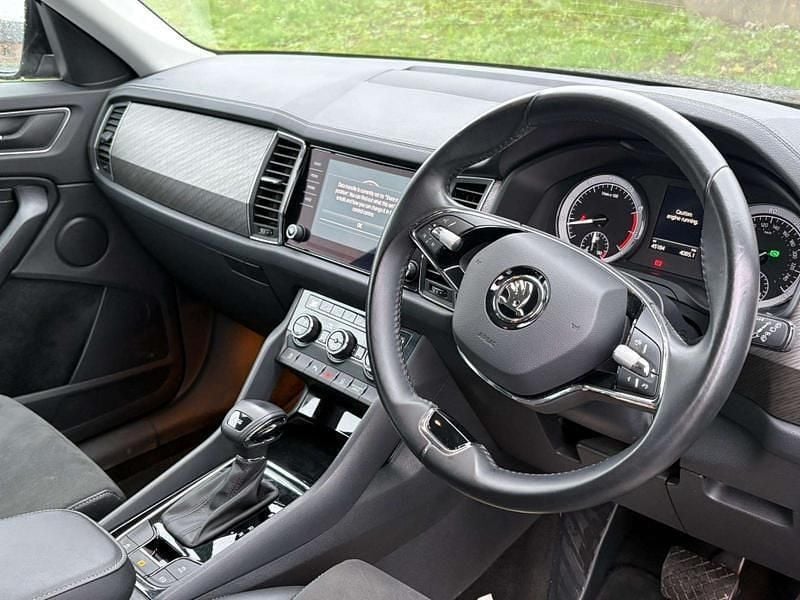 Used Skoda Kodiaq SE L 110 HP (80 kW) 2022 Black magic pearl effect SUV