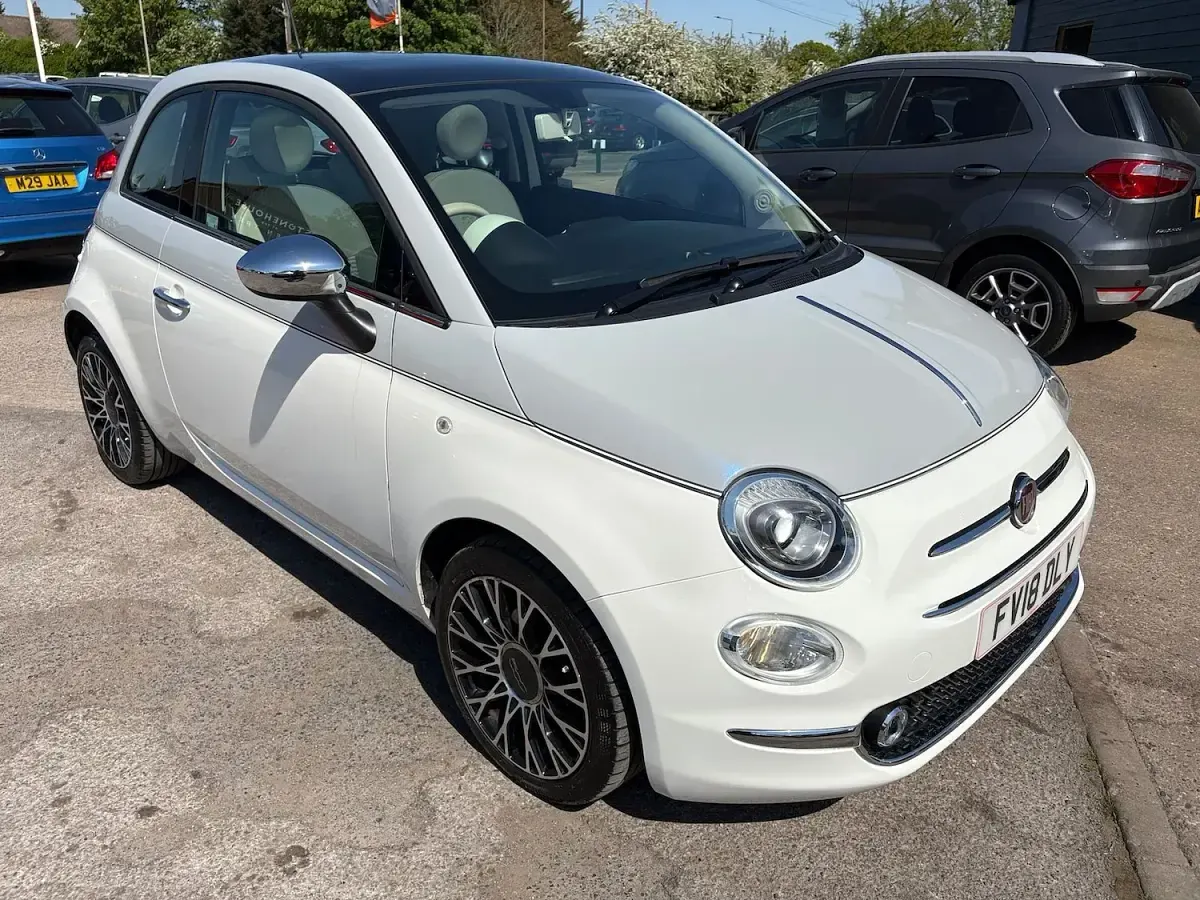 Usado Fiat 500 Collezione 69 HP (50 kW) 2018 Branco Citadino