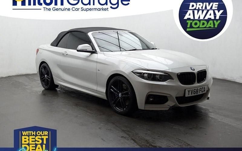 Used BMW 220 M Sport 190 HP (139 kW) 2019 White Cabriolet