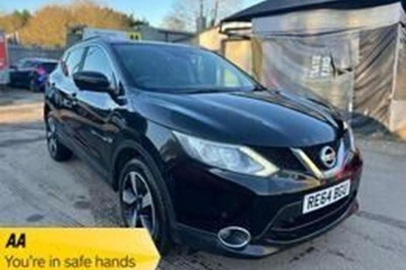 Used Nissan Qashqai N-TEC 2014 Black SUV