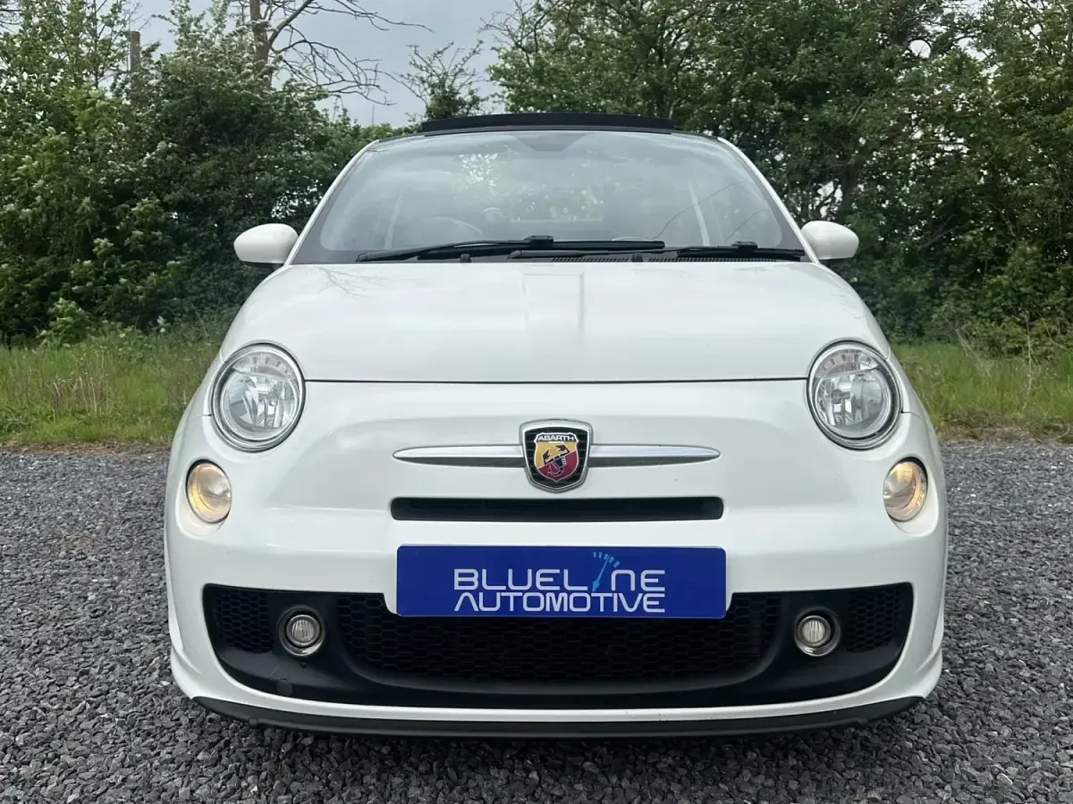 Used Abarth 500C 2013 White Cabriolet