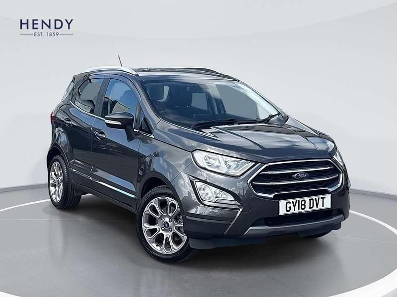 Grey Used 2018 Ford Ecosport Titanium SUV | £9,899 (Fair price) - Image 1/4