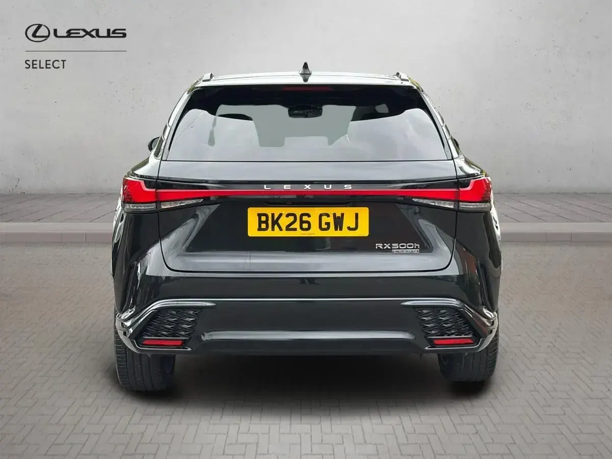 Used Lexus RX500h Sport Line 371 HP (272 kW) 2026 Black SUV