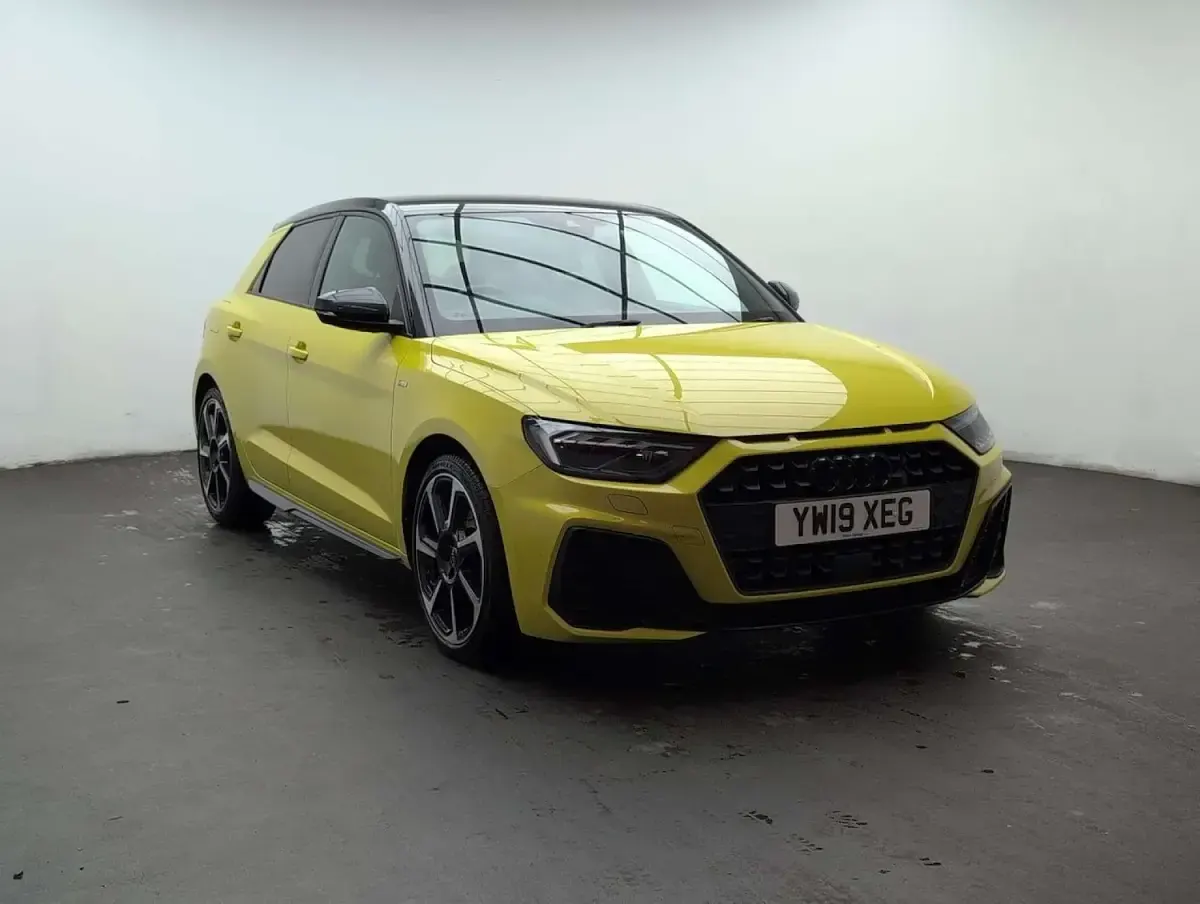 Used Audi A1 S-Line 150 HP (110 kW) 2019 Yellow SUV