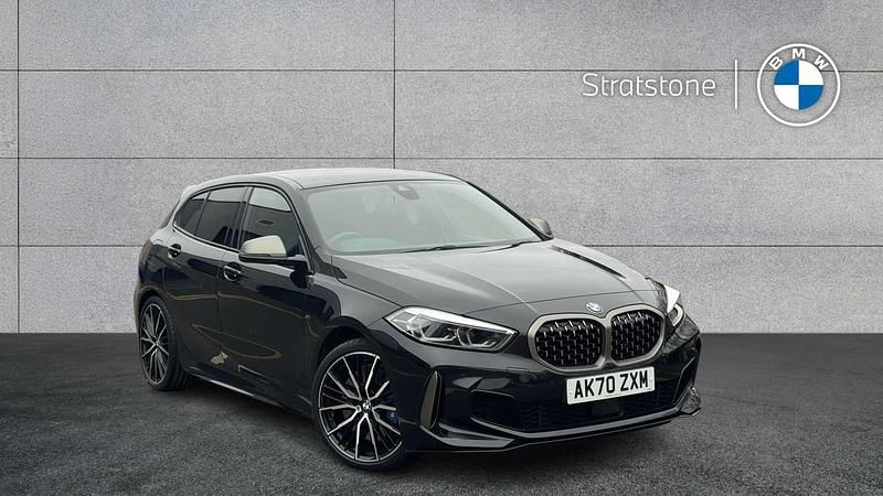 Used BMW M135 Shadowline 302 HP (222 kW) 2020 Black Hatchback