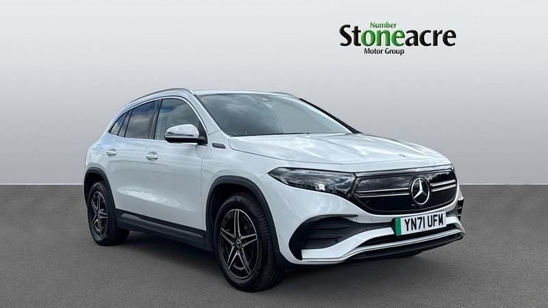 White Used 2021 Mercedes EQA350 AMG line SUV | £21,990 (Fair price) - Image 1/4