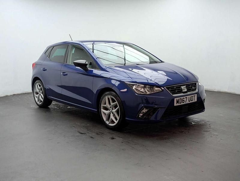 Begagnad Seat Ibiza FR 95 HK (69 kW) 2018 Blå Halvkombi