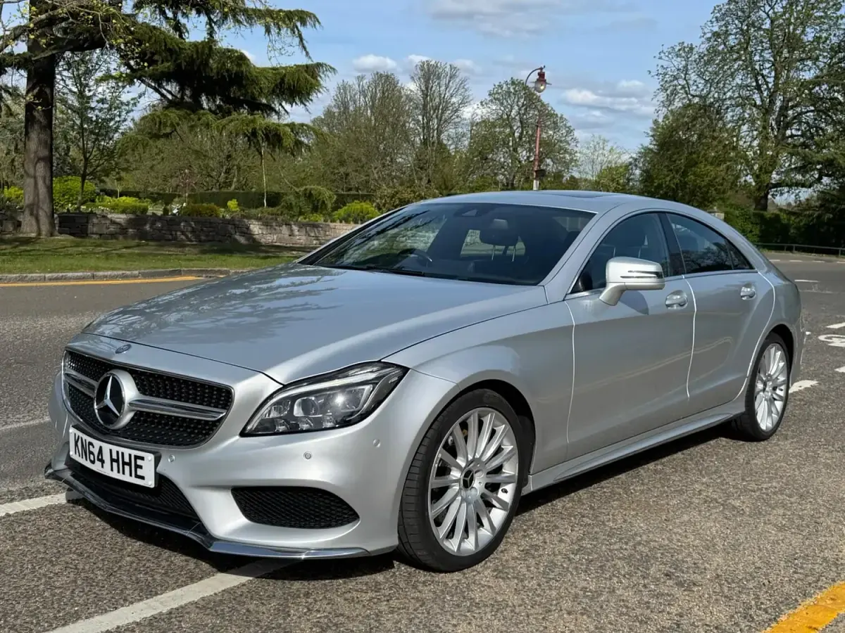 Used Mercedes CLS350 AMG Line Premium 2014 Silver Coupe
