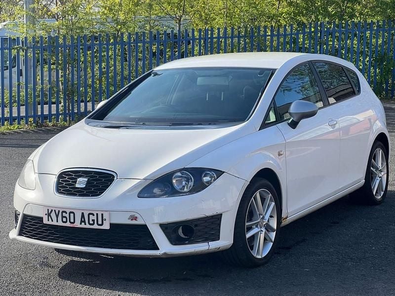 Used Seat Leon FR 2010 White Hatchback