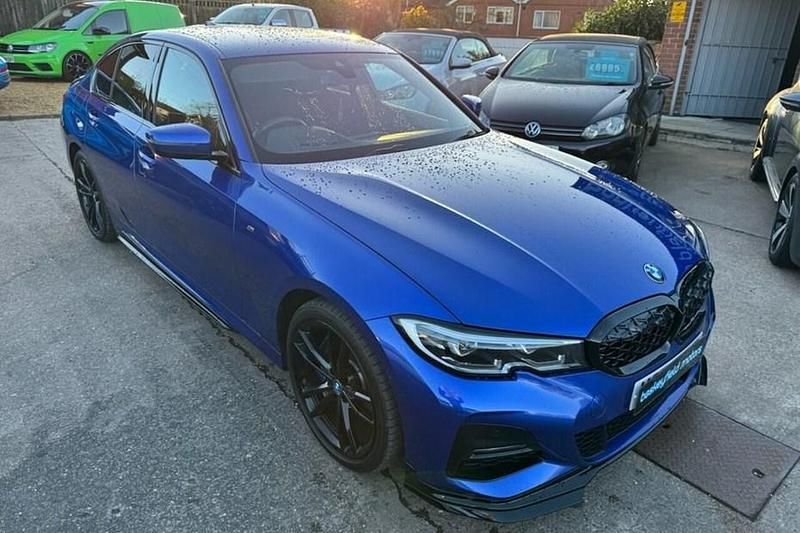 Blue Used 2020 BMW 330e M Sport Sedan | £16,995 (Fair price) - Image 1/1