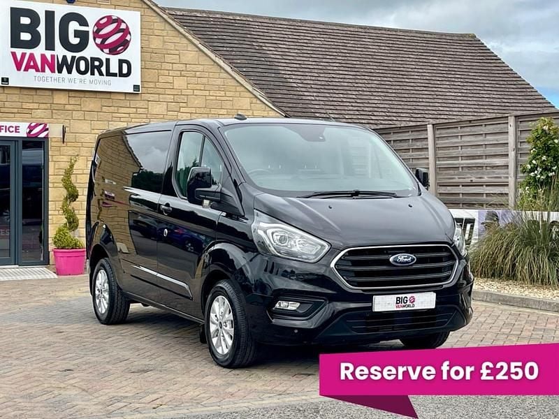 Black Used 2020 Ford Transit Custom Limited Van | £17,494 (Super price) - Image 1/2