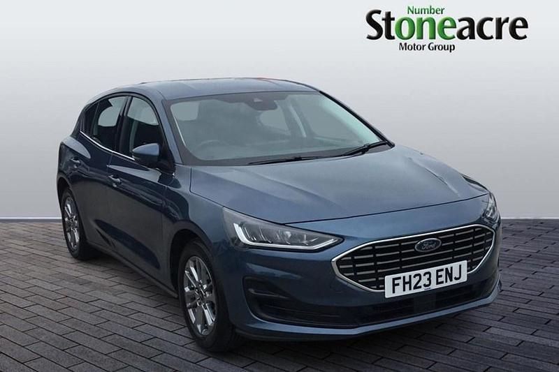 Blue Used 2023 Ford Focus Titanium Hatchback | £14,500 (Fair price) - Image 1/1
