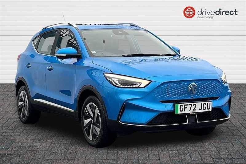 Used MG ZS Trophy 130 kW (177 HP) 2022 Blue SUV