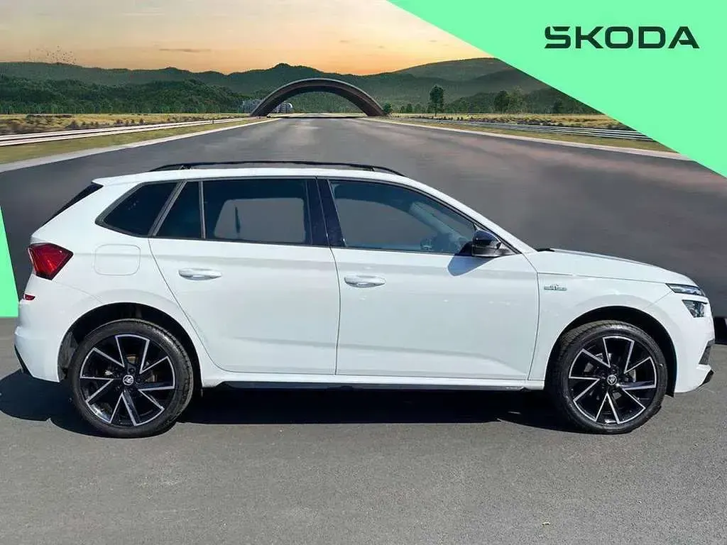 Used Skoda Kamiq Monte Carlo 110 HP (80 kW) 2023 White SUV