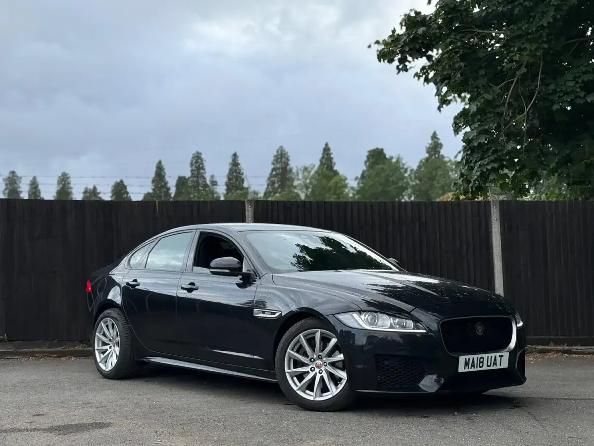 Used Jaguar XF R-Sport 2018 Black Sedan