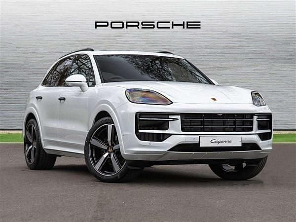 White Used 2025 Porsche Cayenne SUV | £84,940 (Fair price) - Image 1/4