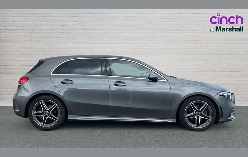 Used Mercedes A200 AMG line 161 HP (118 kW) 2021 Grey Hatchback