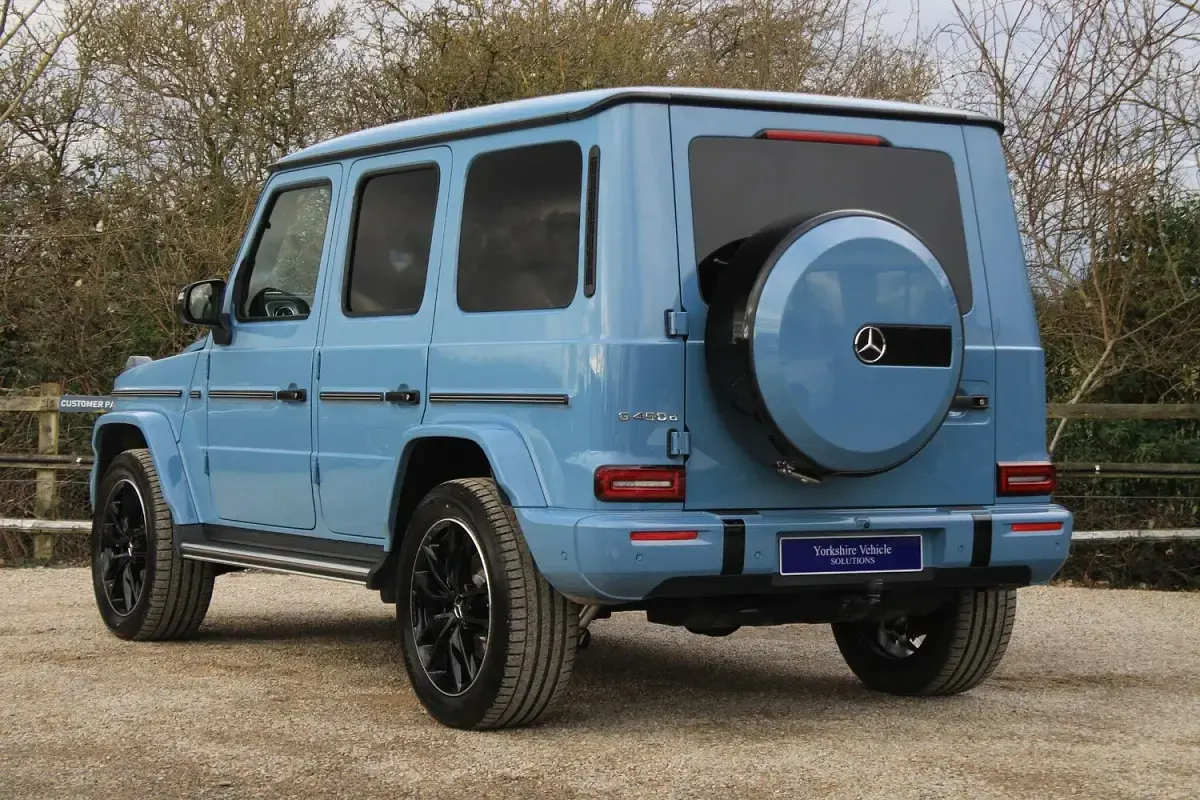 Uusi Mercedes G450 AMG Line Premium Plus 2025 Sininen Katumaasturi