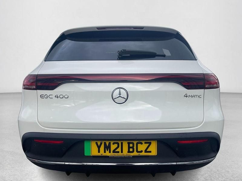 Used Mercedes EQC400 AMG Line Premium Plus 300 kW (408 HP) 2021 White SUV