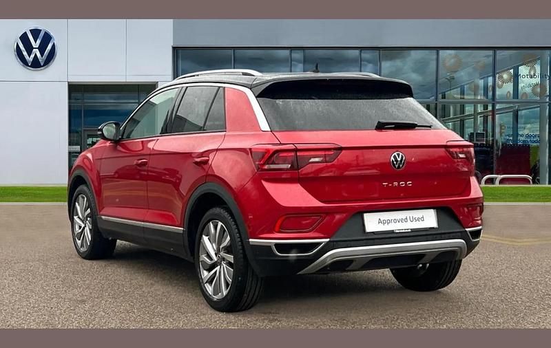 Used VW T-Roc Style 150 HP (110 kW) 2023 Red SUV