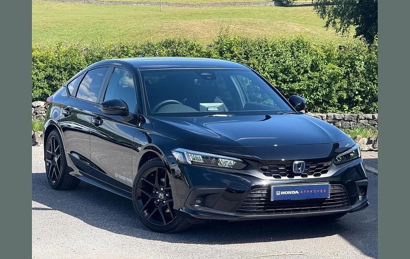 Black Used 2025 Honda Civic Sport Hatchback | £31,945 (Fair price) - Image 1/4