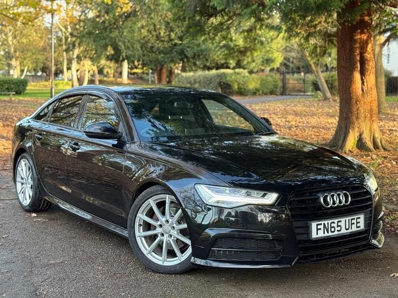 Black Used 2015 Audi A6 S-Line Sedan | £8,495 (Fair price) - Image 1/4