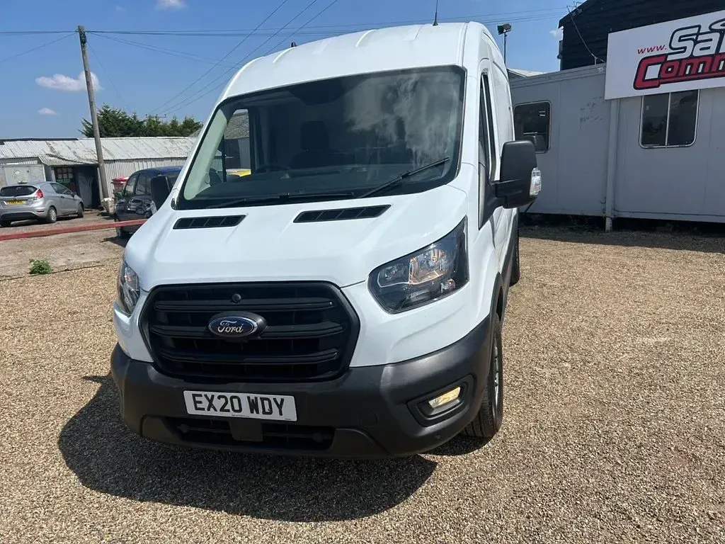Used Ford Transit 105 HP (77 kW) 2020 White Van