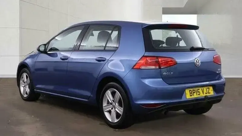 Used VW Golf VII Match 2015 Blue Hatchback