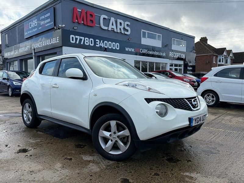 Used Nissan Juke Visia 94 HP (69 kW) 2014 White SUV