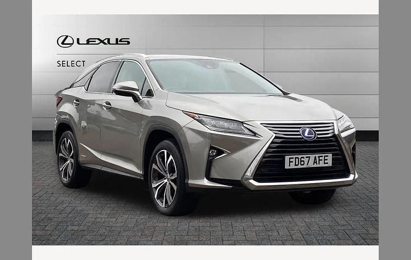 Used Lexus RX450h Luxury Line 313 HP (230 kW) 2017 Silver SUV