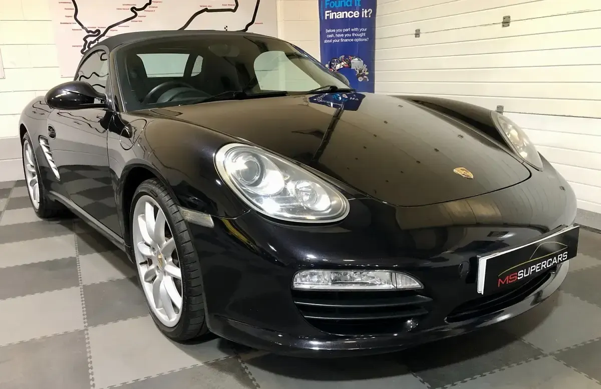 Used Porsche Boxster 2009 Black Cabriolet